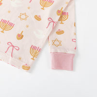 Pretty In Hanukkah (Long Sleeve PJ) - BIG FRENCHIES