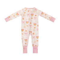 Pretty In Hanukkah (Convertible Zip Footies) - BIG FRENCHIES
