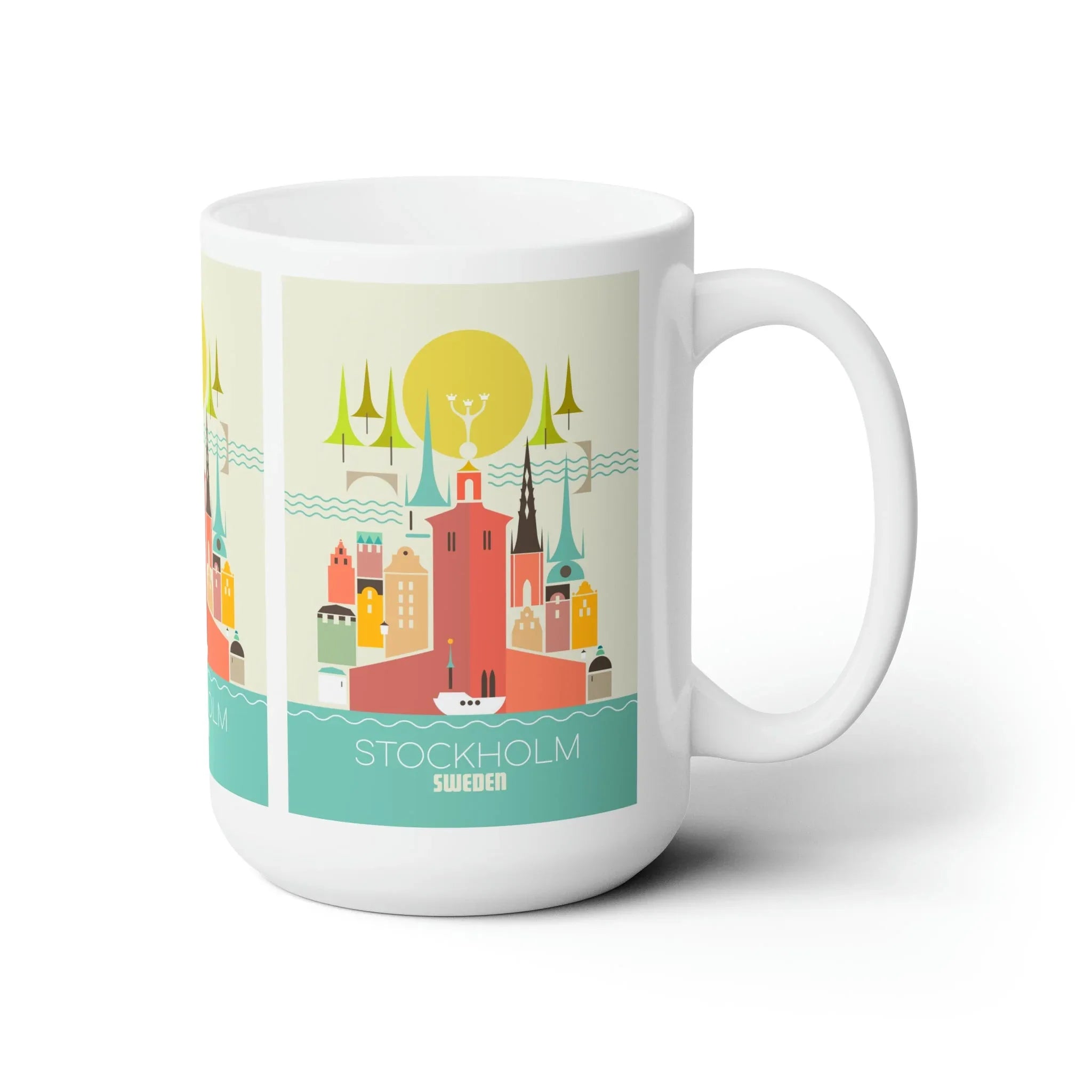 Stockholm Ceramic Mug 11oz or 15oz - BIG FRENCHIES