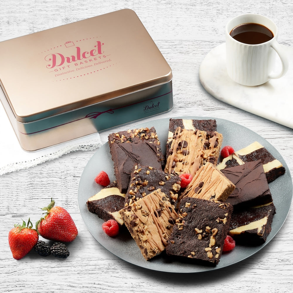 Chocolate Brownie Tin Assortment - BIG FRENCHIES