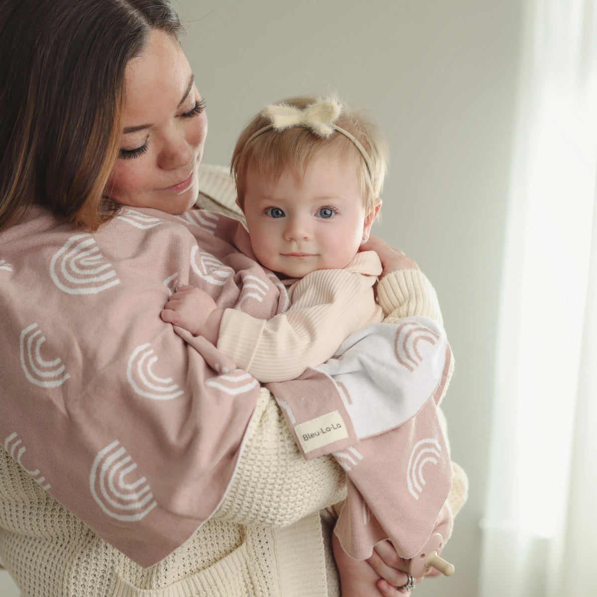 Rainbow Knit Swaddle Blankets - BIG FRENCHIES