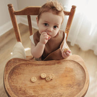 Classic - Set of Soft Vegan Leather Easy Clean Bibs 0-12 Months - BIG FRENCHIES