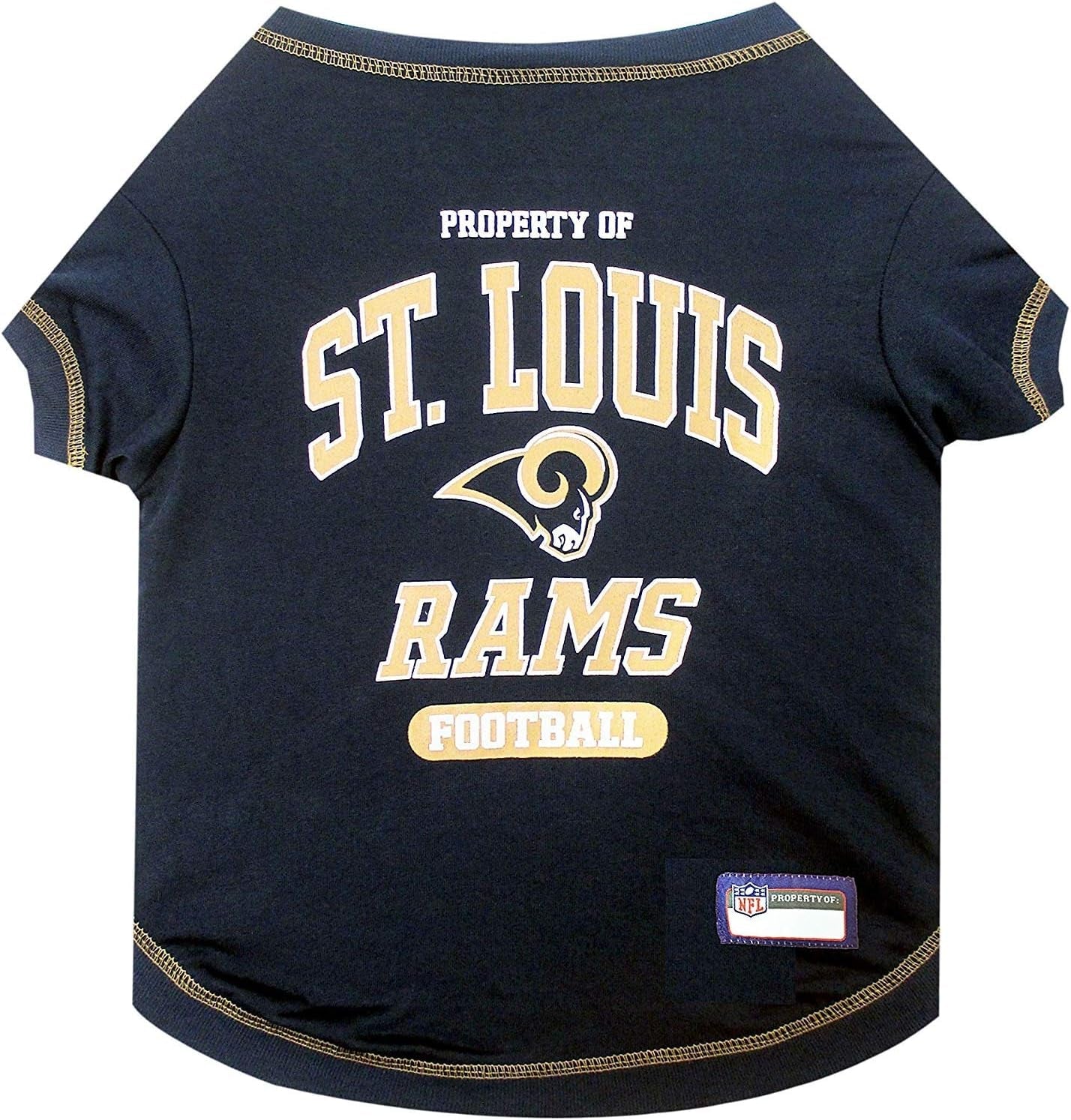 Pets First NFL Dog T-Shirt – All 32 Teams, XS–XL