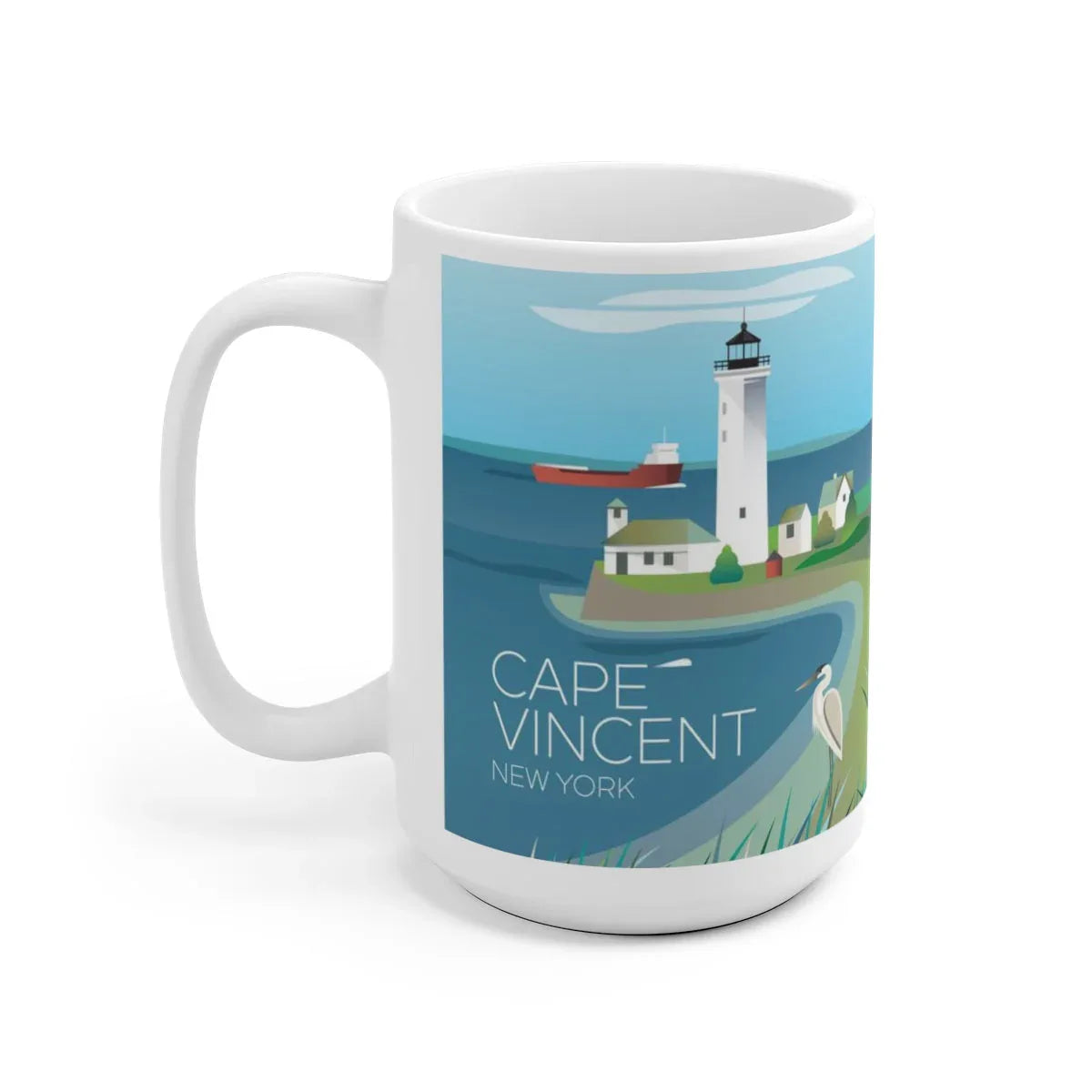 CAPE VINCENT 11 OZ OR 15 OZ MUG - BIG FRENCHIES