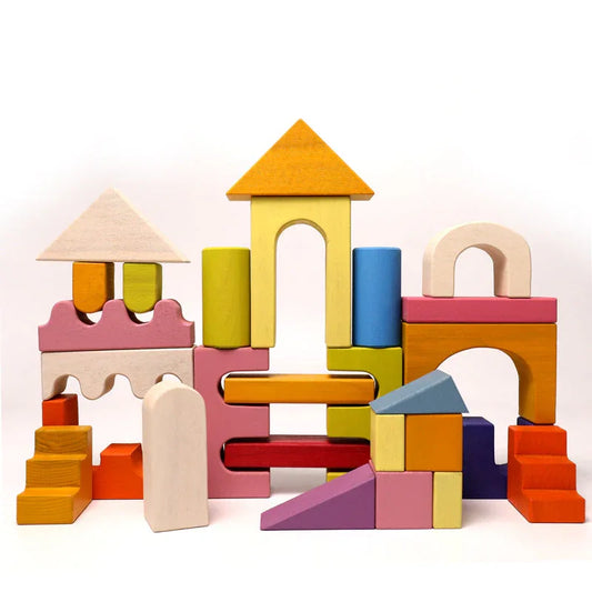 62 Pcs STAINED Large Castle Building Blocks Set - BIG FRENCHIES