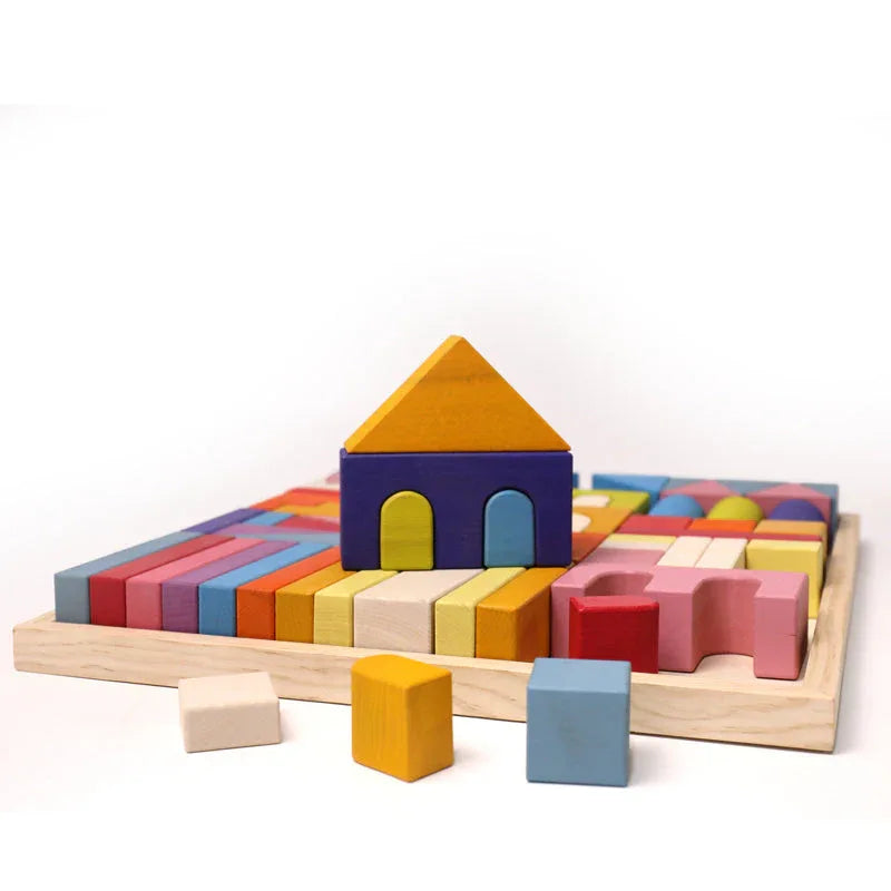 62 Pcs STAINED Large Castle Building Blocks Set - BIG FRENCHIES
