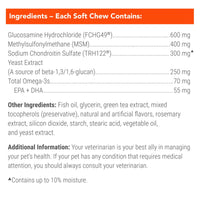 Nutramax Cosequin Senior Joint Health Soft Chews for Dogs 60ct Max Strength
