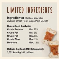 Cadet Premium Gourmet Chicken with Biscuit Wraps Dog Treats 14 oz.