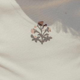 The Printed Hat - Zara Embroider Pink-Hat-BIG FRENCHIES-Lovely Littles