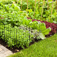 25 Pack Rustproof Decorative Garden Fence Set for Dog Flower bed