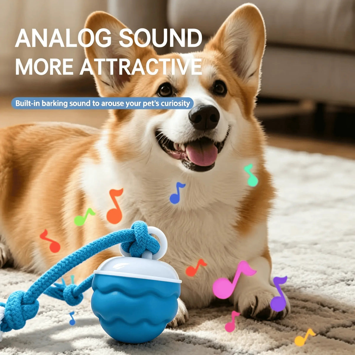 2026 New Interactive Dog Pull Toy, Stimulate Dog Intelligence & Keep Fit, Indoor & Outdoor Use For Medium Large Dogs, Do