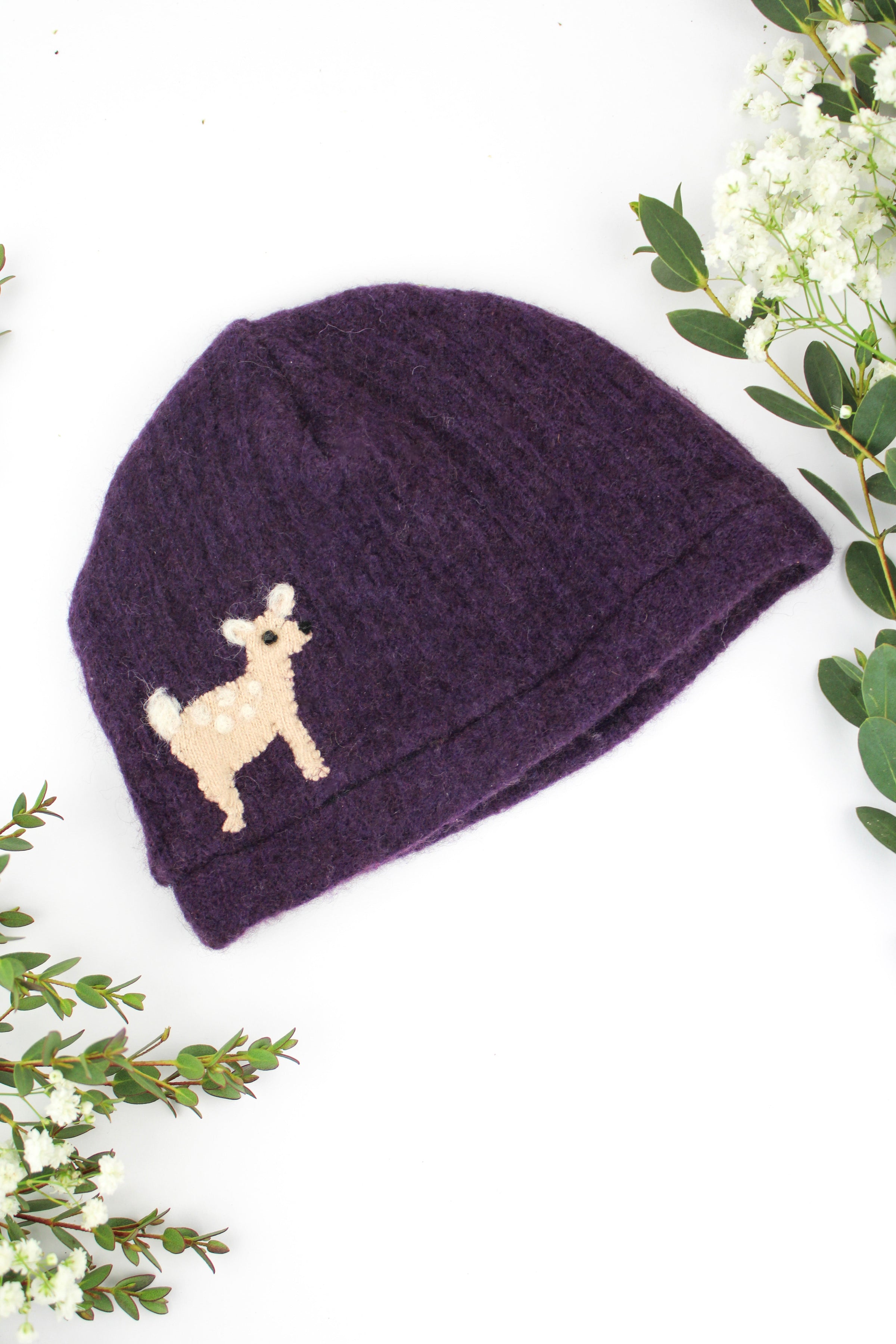 Fawn Cashmere Hat - Baby - BIG FRENCHIES