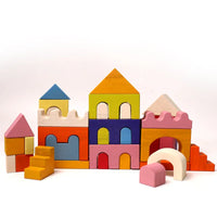62 Pcs STAINED Large Castle Building Blocks Set - BIG FRENCHIES
