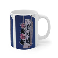 ROADSIDE MUGS - Neon Bar Ceramic Mug 11oz - BIG FRENCHIES