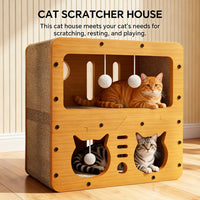 Only Self Pickup---C Double-layer Cat Head 45