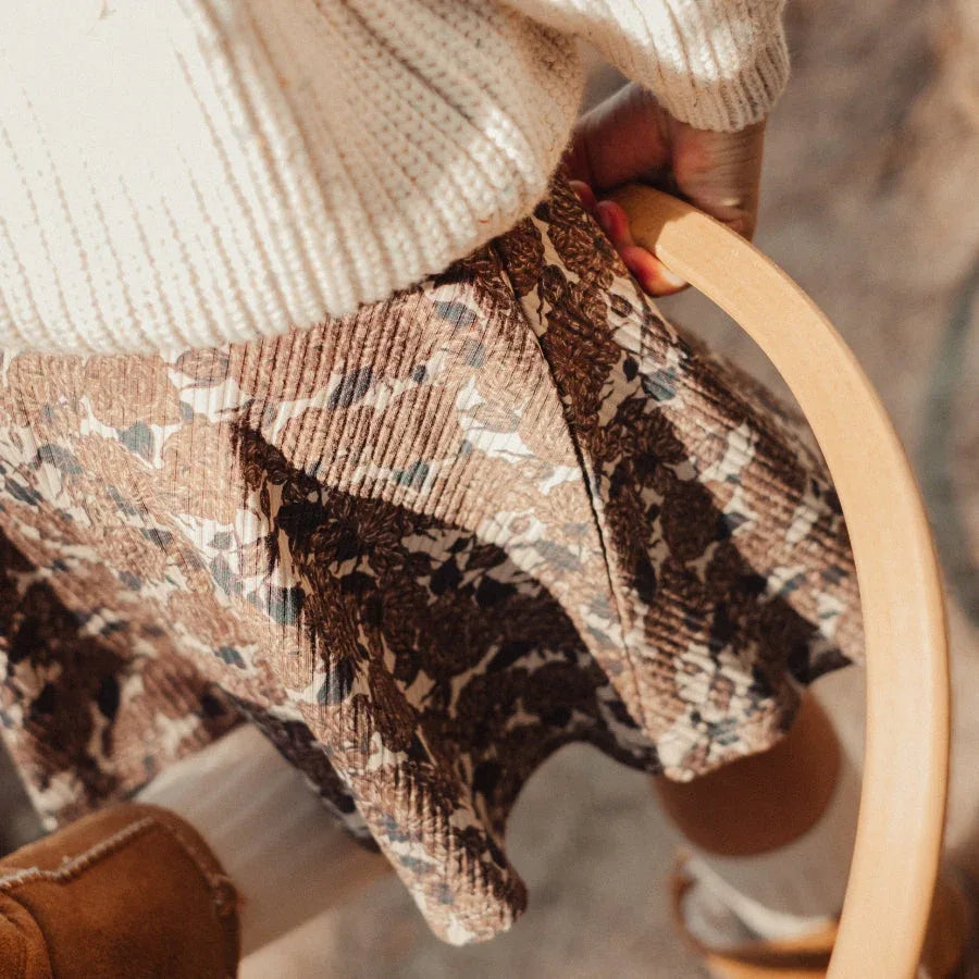 The Printed Bib - Flora - BIG FRENCHIES