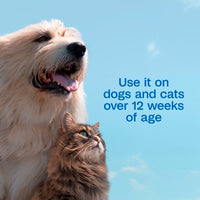 Adams Plus Pyrethrin Dip for Dogs Cats Puppies Kittens 4 oz.