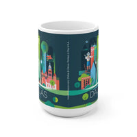 DALLAS 11 OZ OR 15 OZ CERAMIC MUG - BIG FRENCHIES