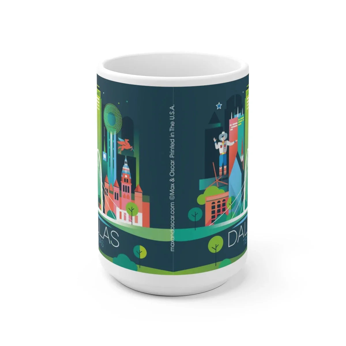 DALLAS 11 OZ OR 15 OZ CERAMIC MUG - BIG FRENCHIES
