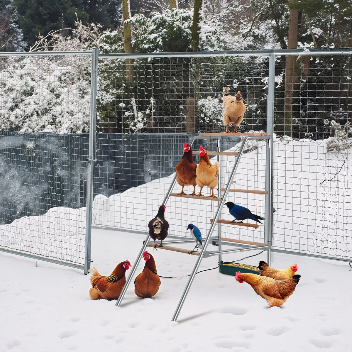 103*50*100cm Outdoor chicken perch