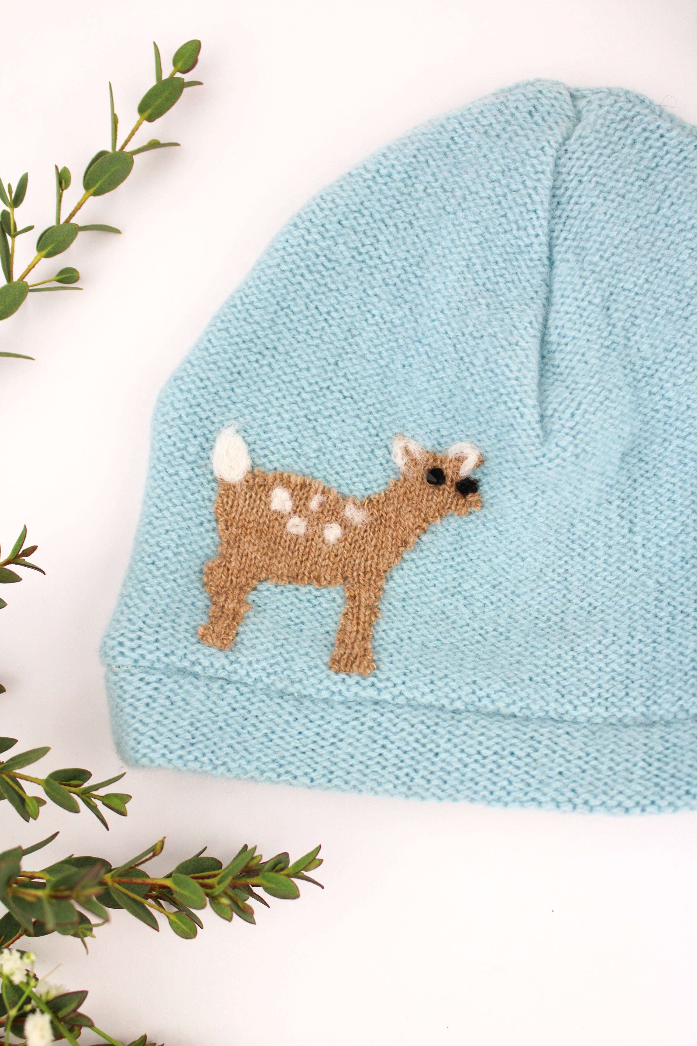 Fawn Cashmere Hat - Baby - BIG FRENCHIES