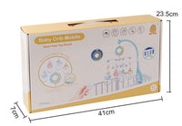 Baby Rattles Crib Mobiles Toy Holder Rotating Mobile Bed Bell Musical Box Projection Newborn Infant Baby Boy Toys