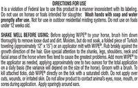 Farnam Wipe Fly Tick Protectant 32 oz. Repels Kills Flies Ticks Horses