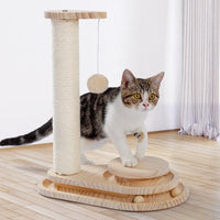 Indoor Cat Soft Scratching Board And Interactive Ball Track Toy Cat Rest And Grooming Supplies