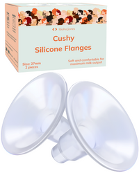 Silicone Breast Pump Flanges - Cushy