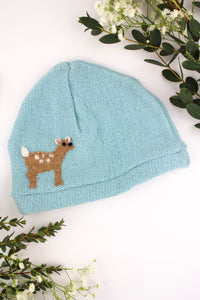 Fawn Cashmere Hat - Baby - BIG FRENCHIES