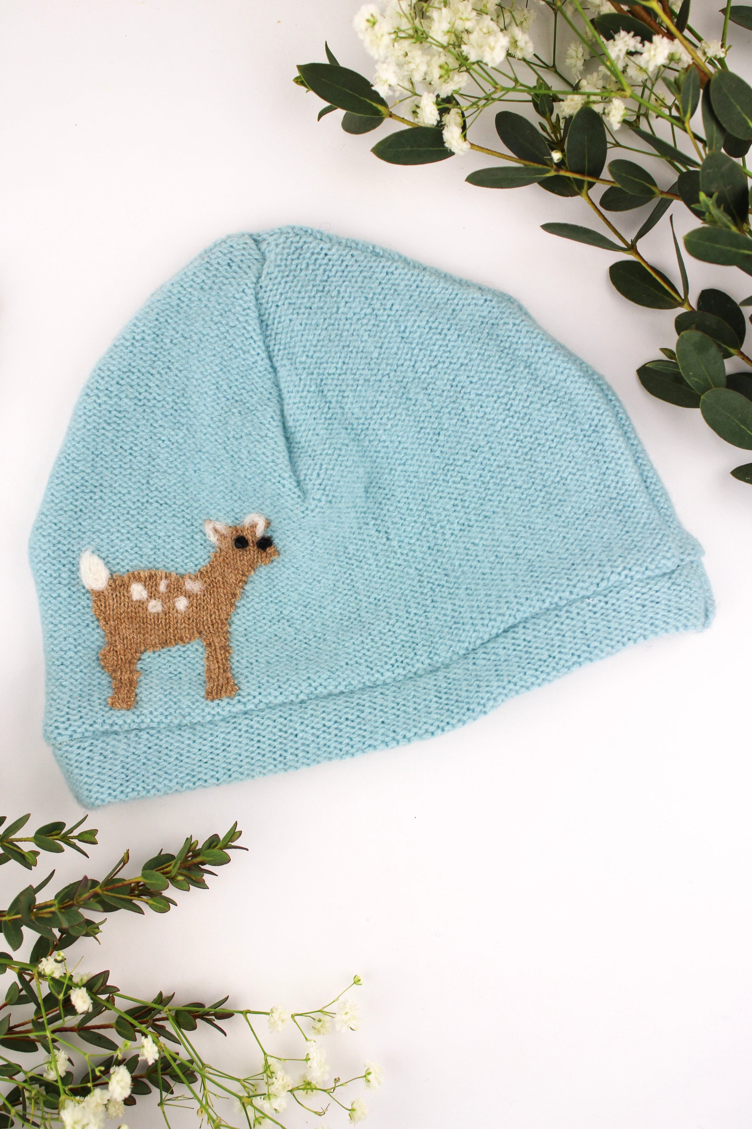 Fawn Cashmere Hat - Baby - BIG FRENCHIES