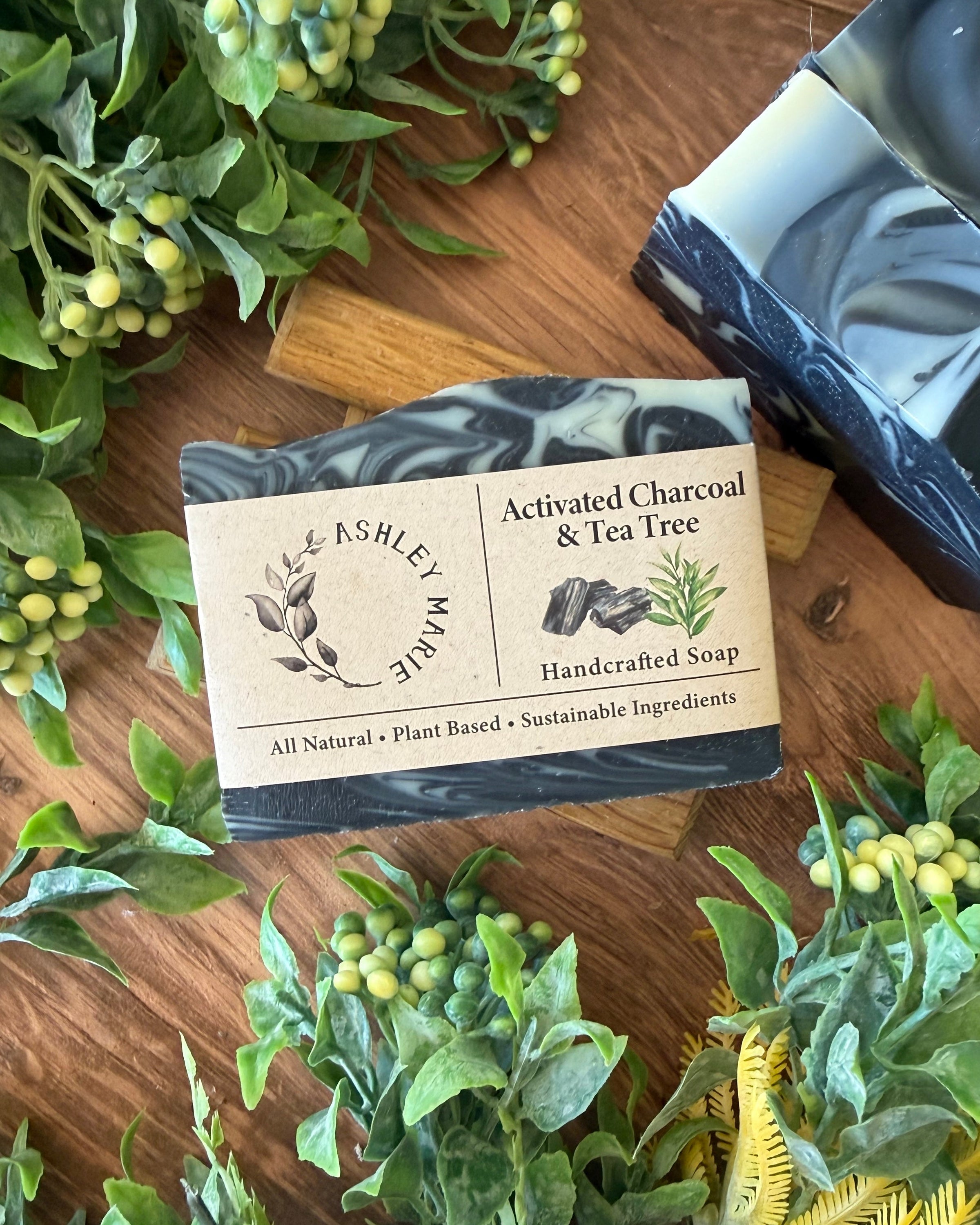 Activated Charcoal & Tea Tree Soap Wholesale