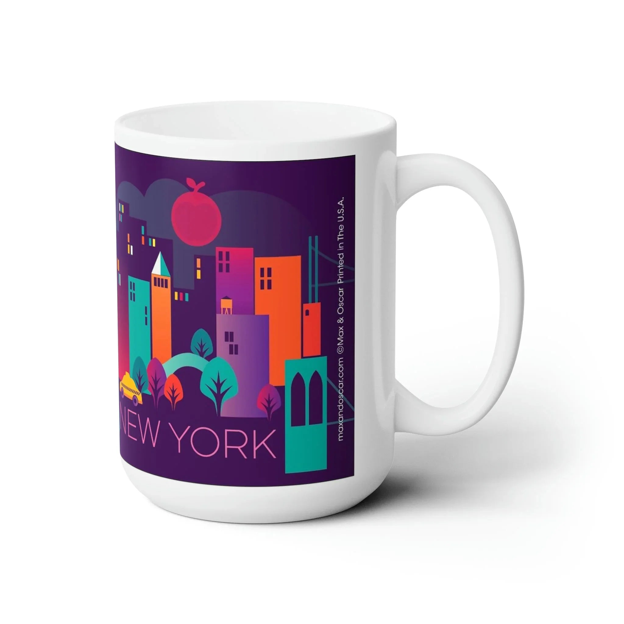 New York City Ceramic Mug 11oz or 15oz - BIG FRENCHIES