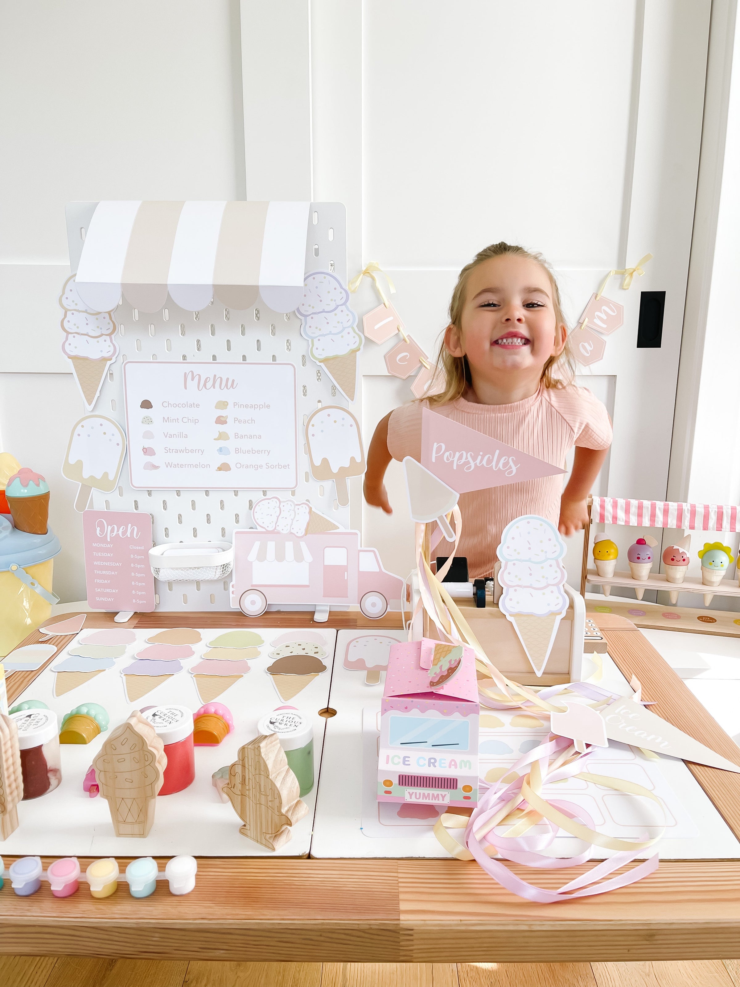 Ice Cream Shop Dramatic Play