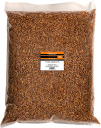 Mealworms To Go Dried Mealworms Natural Protein Chickens Wild Birds 11lbs. Bag