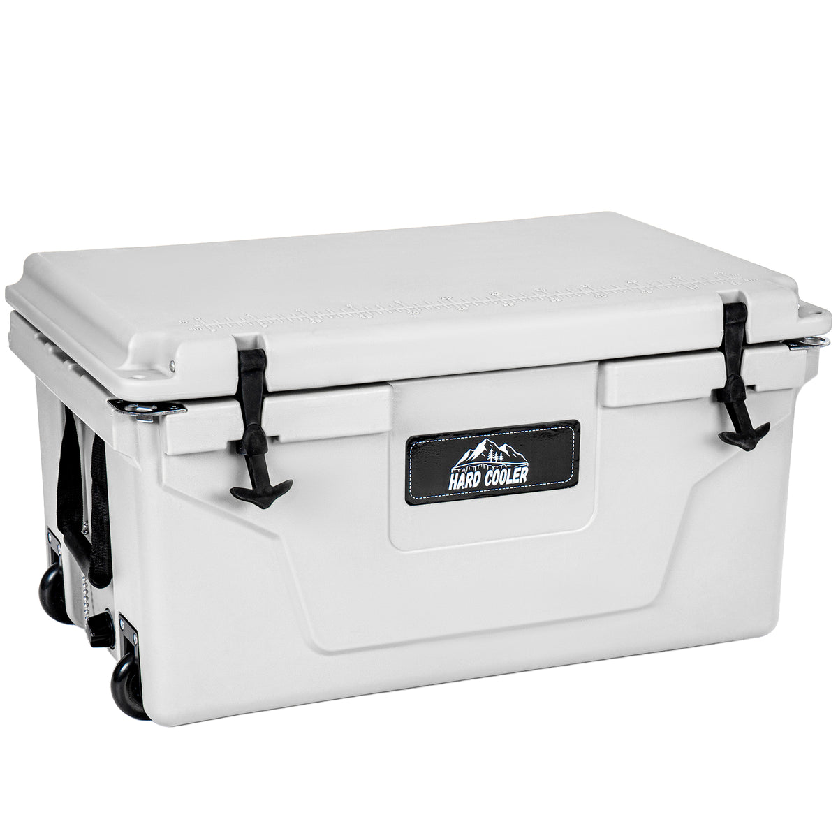 White outdoor Camping Picnic Fishing portable cooler 65QT Portable Insulated Cooler Box