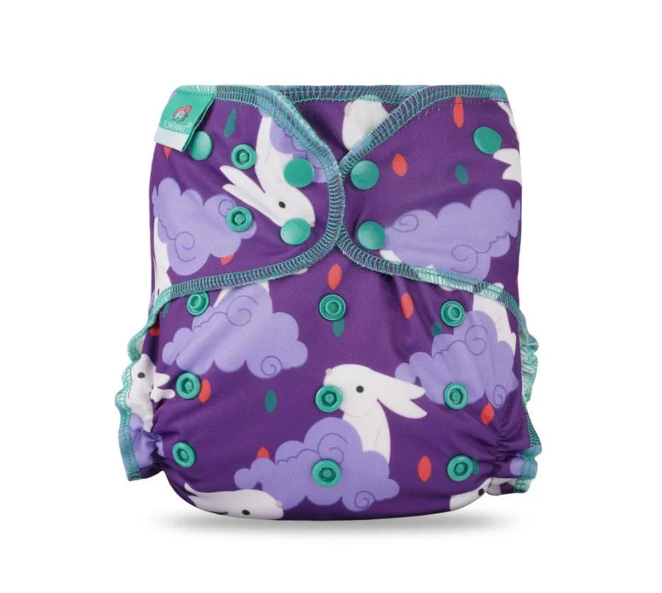 Baby Cloth Diaper Reusable Heavy Wetter Hybrid Waterproof Bamboo Washable Baby Nappy Diapers For Girls and Boys Baby - BIG FRENCHIES