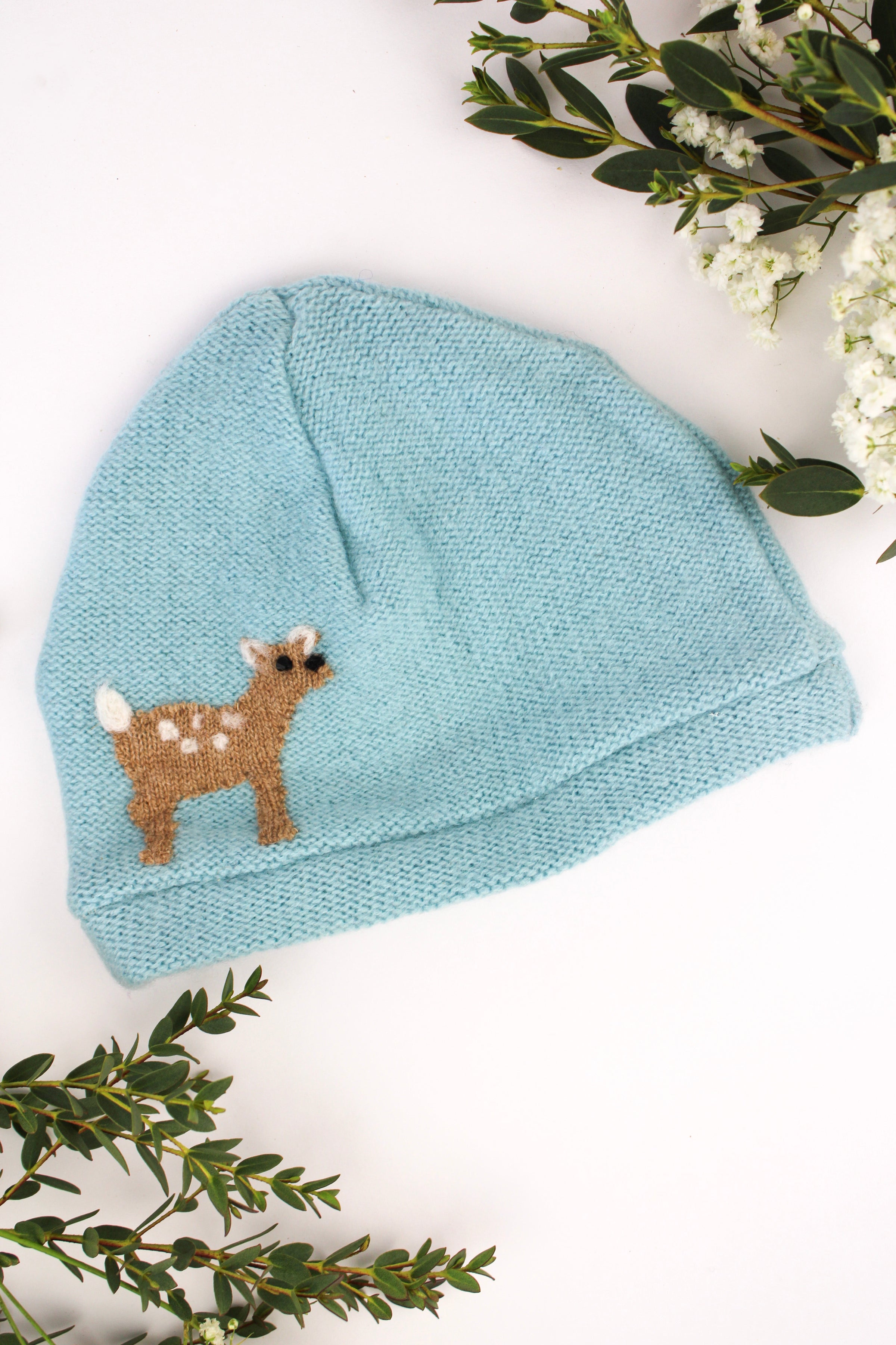 Fawn Cashmere Hat - Baby - BIG FRENCHIES