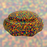 Rainbow Confetti Stepping Stone (Single Piece) - BIG FRENCHIES