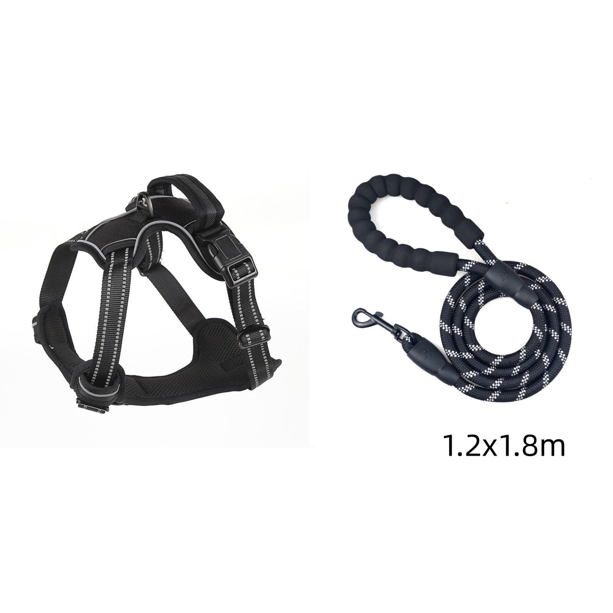 Dog Harness No Pull Breathable Reflective Pet Harness Vest