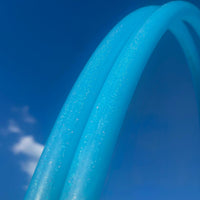 Blue Stardust 5/8" Polypro Hula Hoop - Ready to Ship