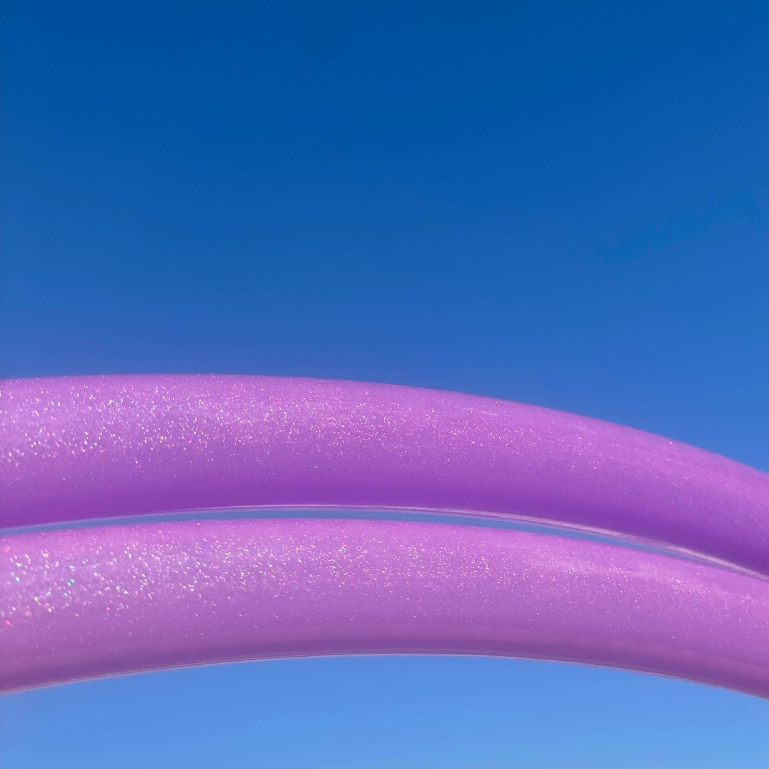 Purple Stardust 5/8" Polypro Hula Hoop - Ready to Ship