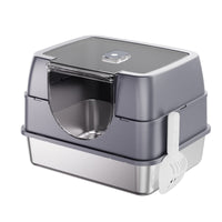 Only Self Pickup---Galaxy Stainless Steel Cat Litter Box