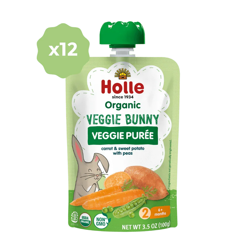 Organic Veggie Purée - Veggie Bunny - BIG FRENCHIES