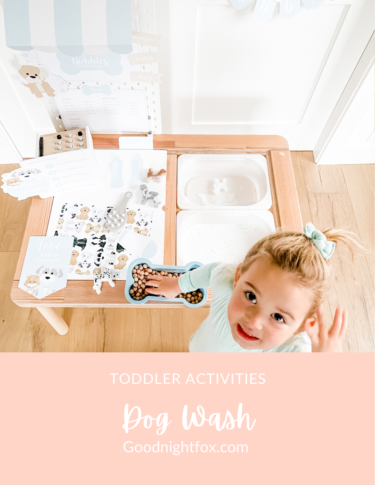 Dog Wash Pet Shampoo Dramatic Play