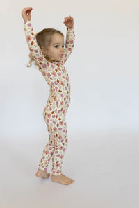 Floral Butterfly 2 piece PJ's - BIG FRENCHIES