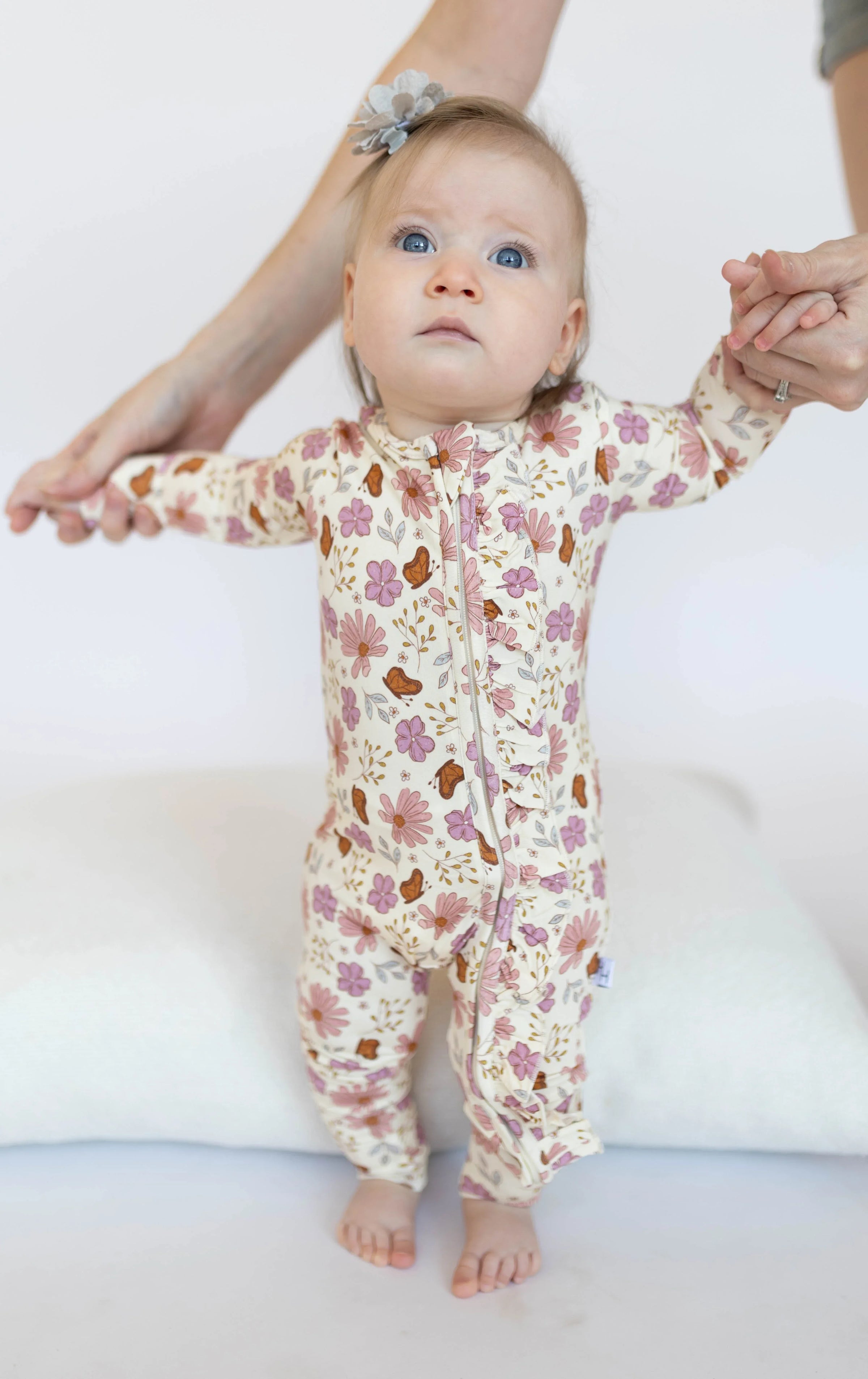 Floral Butterfly Loveralls - BIG FRENCHIES