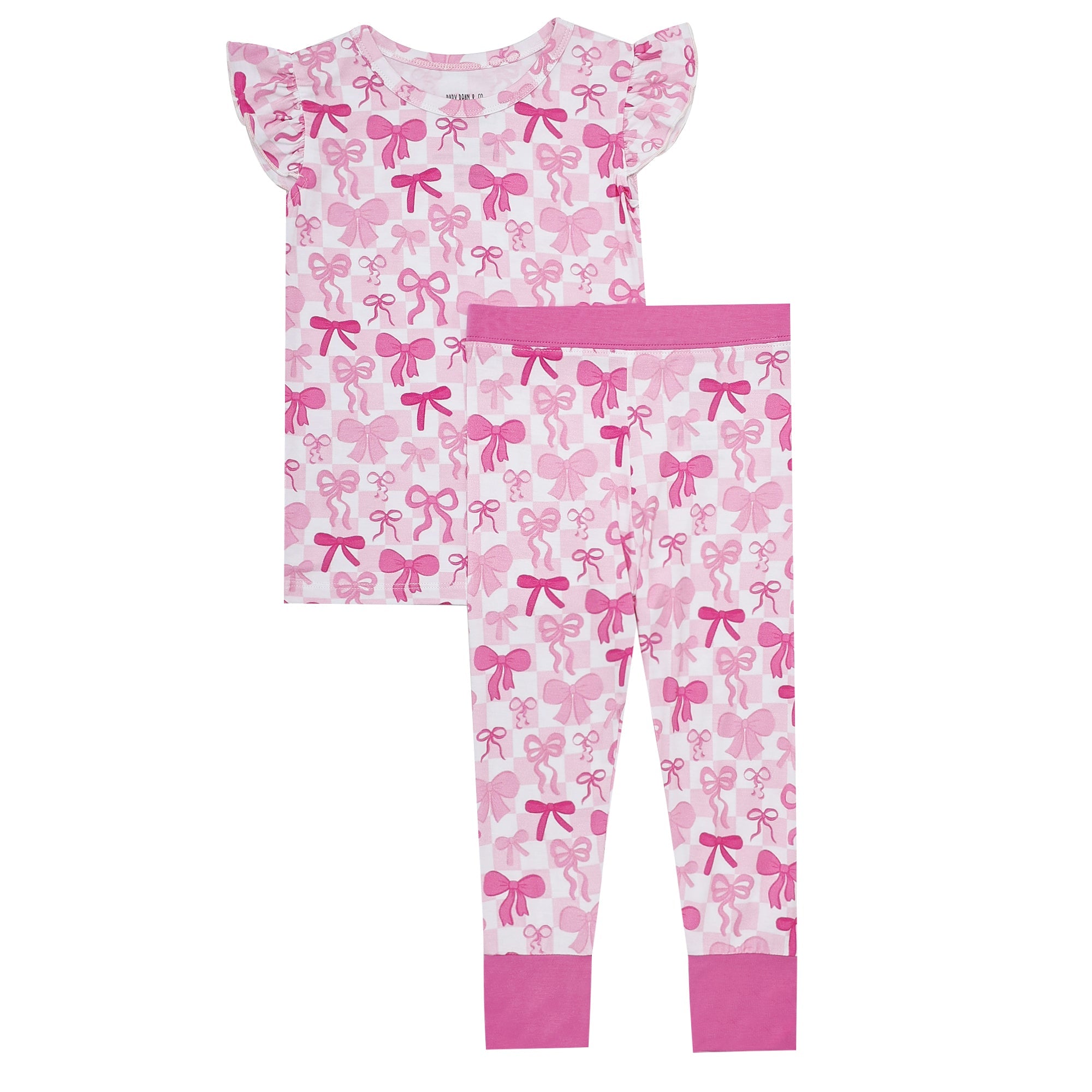 Bowtiful Ruffled Two Piece Set