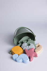 Aquaroo Silicone Beach Bucket Set - BIG FRENCHIES