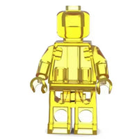 Set of 12 Transparent Minifigures – Clear Minifigs (Adult Builds & Display-Grade) - BIG FRENCHIES